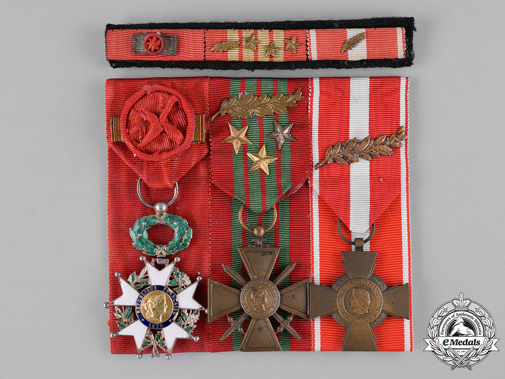 france,_iii_republic._a_legion_of_honour_award_grouping_c18-046183