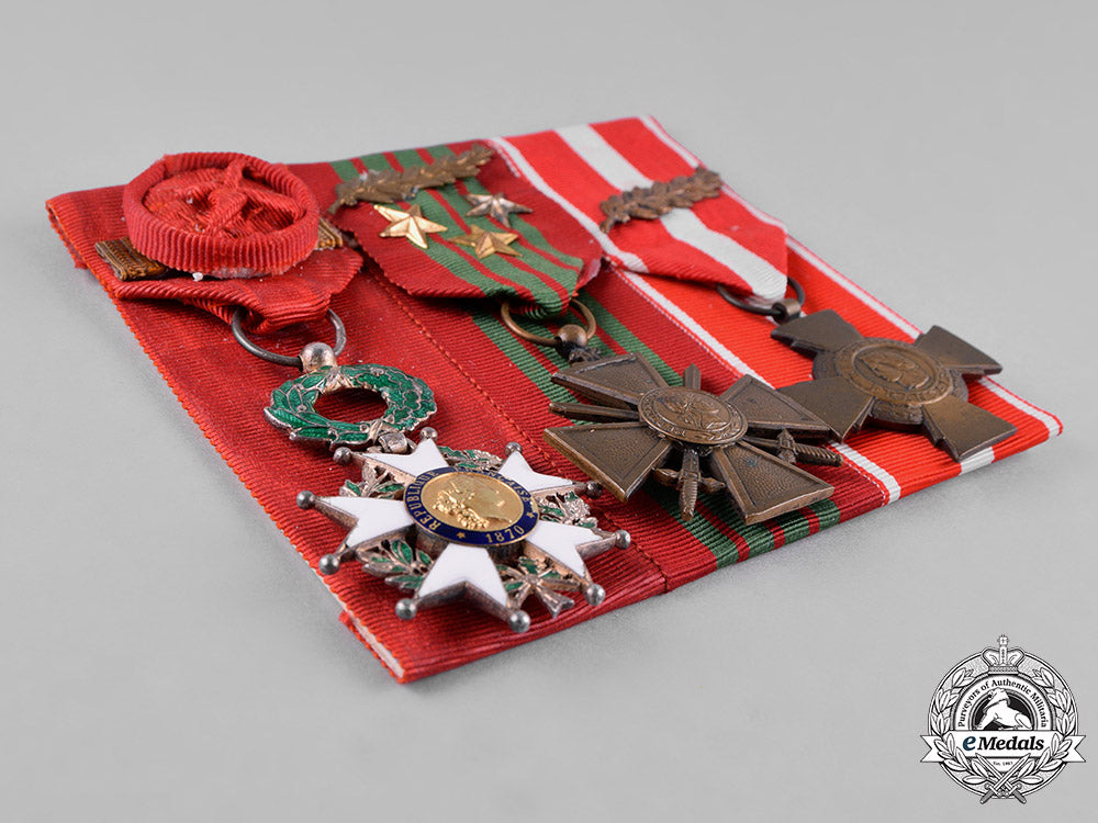 france,_iii_republic._a_legion_of_honour_award_grouping_c18-046185