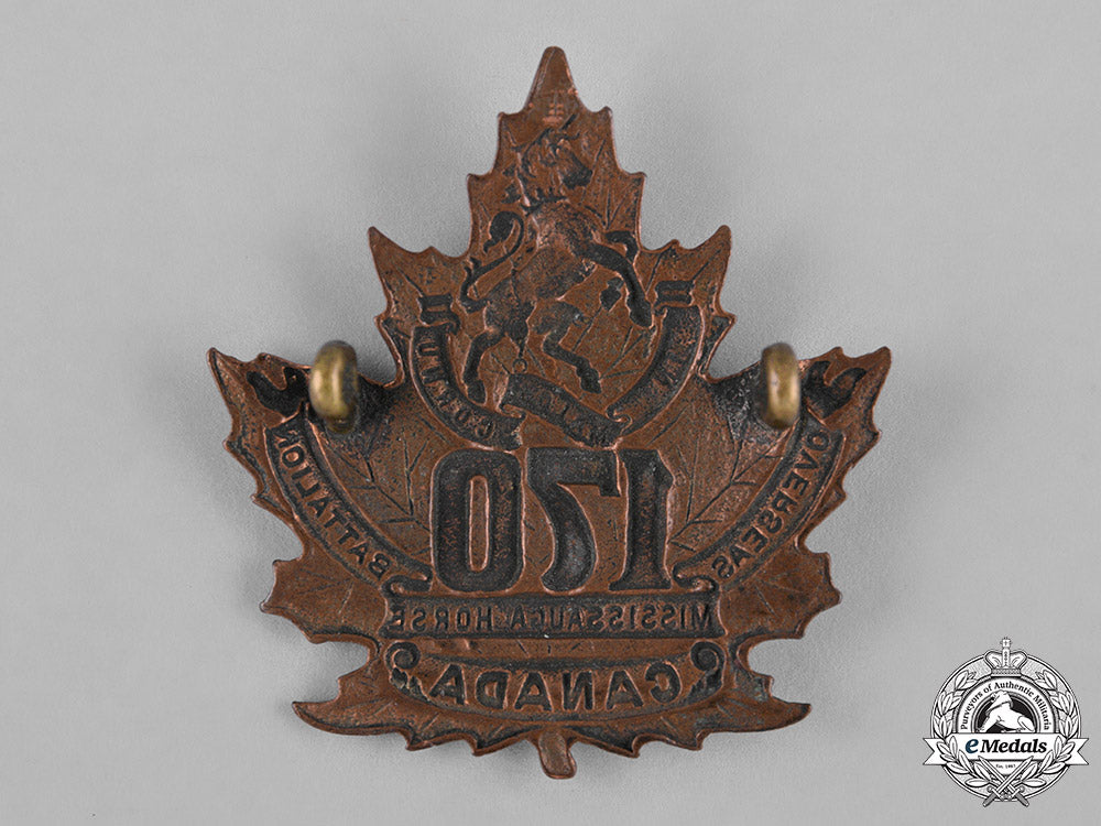 canada._a170_th_infantry_battalion"_mississauga_horse"_cap_badge,_c.1916_c18-046286