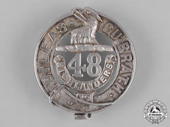 Canada. A 48Th Highlanders Of Canada Glengarry Buckle Badge In Silver