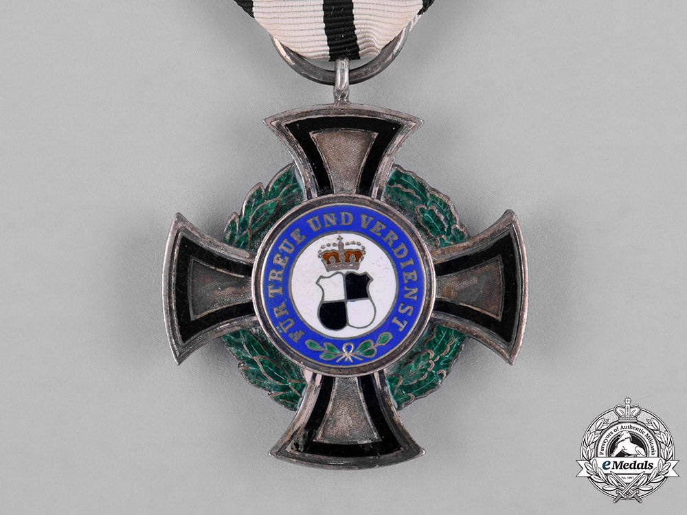 hohenzollern,_state._a_house_order_of_hohenzollern,_iii_class_honour_cross,_c.1910_c18-046365