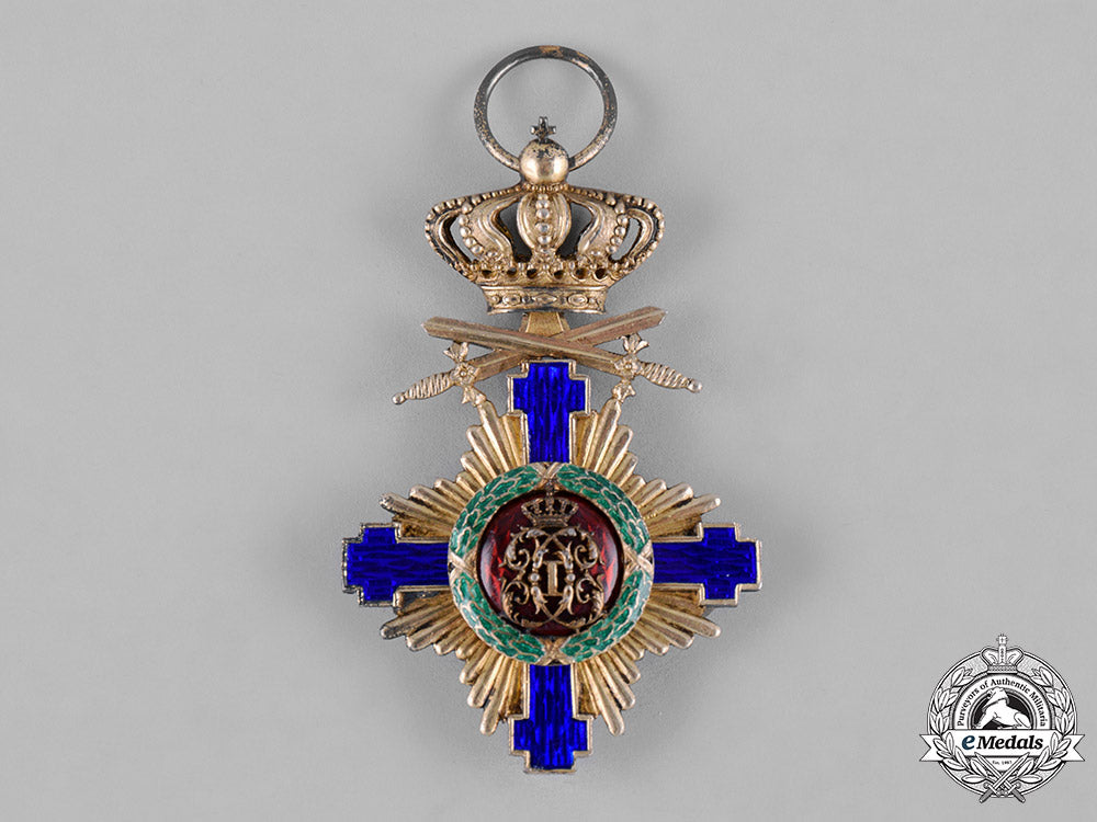 romania,_kingdom._an_order_of_the_star,_v_class_knight,_c.1920_c18-046446