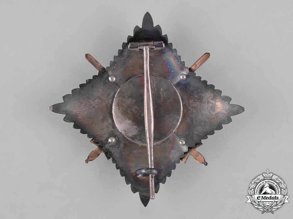 saxe-_coburg-_gotha,_kingdom._a_saxe-_ernestine_house_order,_commander’s_star_with_swords,_c.1915_c18-046474