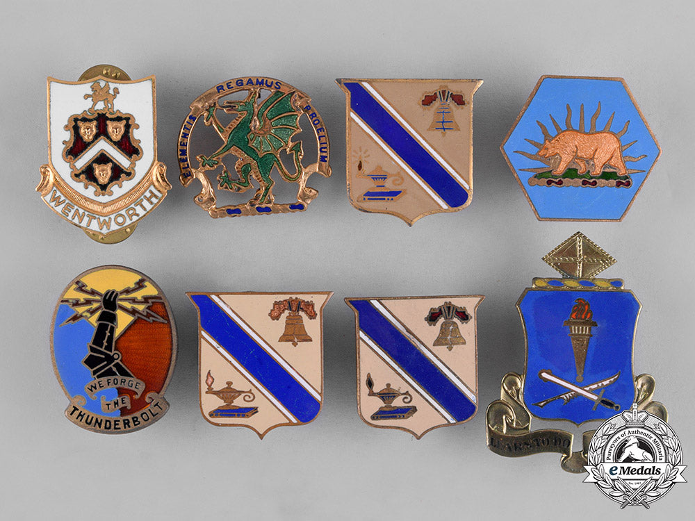 united_states._forty-_nine_regimental_insignia_badges_c18-046549