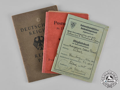 germany,_third_reich._a_lot_of_civil_identification_cards&_books_c18-046676