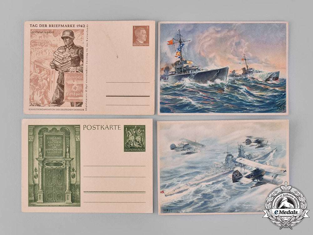 germany,_third_reich._a_lot_of_thirteen_second_war_period_postcards_c18-046685