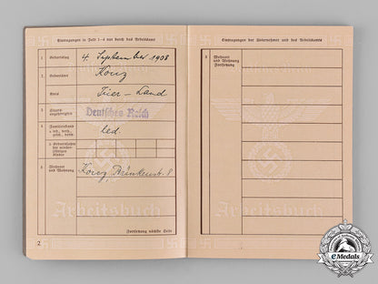 germany,_third_reich._a_lot_of_five_second_war_period_labour_books_c18-046692