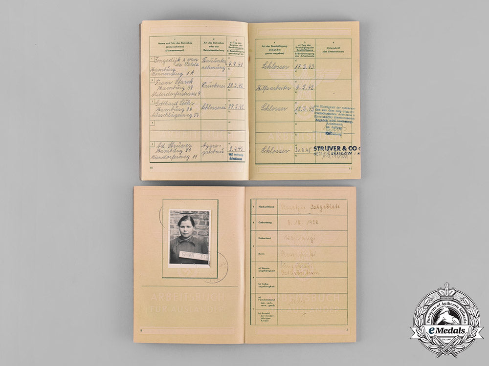 germany,_third_reich._a_lot_of_six_second_war_period_labour_books_c18-046707