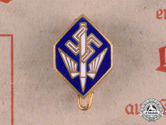 Germany, Third Reich. A Stenographer’s Association Merit Badge With Document