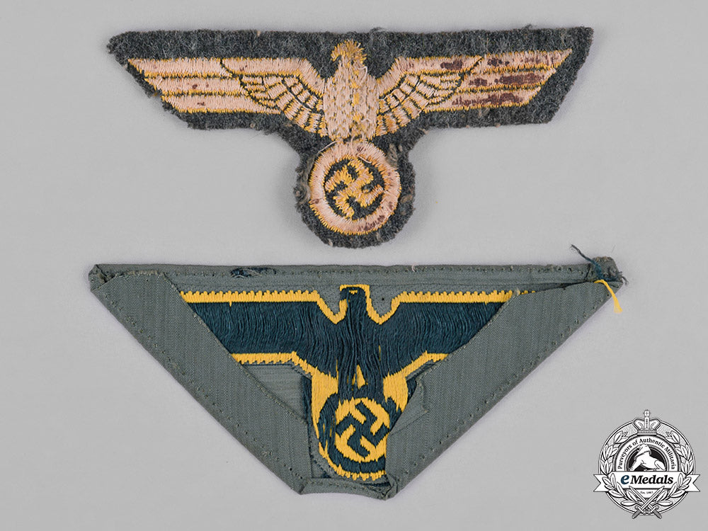 germany,_wehrmacht._a_pair_of_coastal_artillery_breast_eagle_insignia_c18-046872