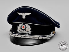 Germany, Rbd-München. A Railway Protection Police Officer Visor Cap