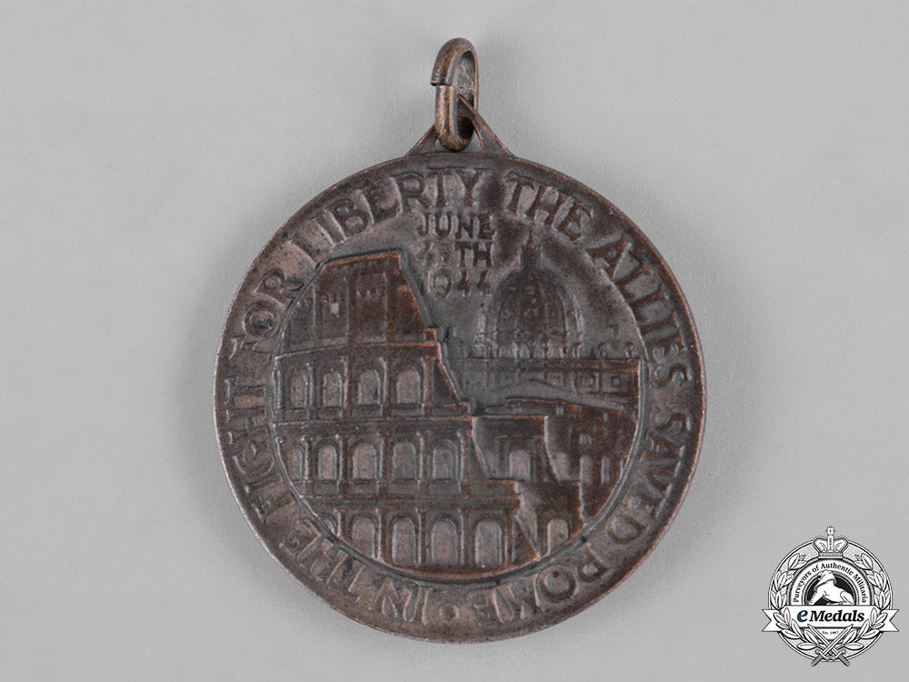 italy,_kingdom._an_allied_liberation_of_rome_medal,_c.1944_c18-047207