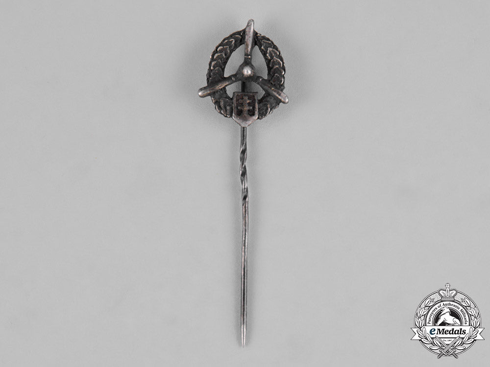 slovakia,_republic._an_air_force_mechanic's_badge_stickpin,_c.1940_c18-047219