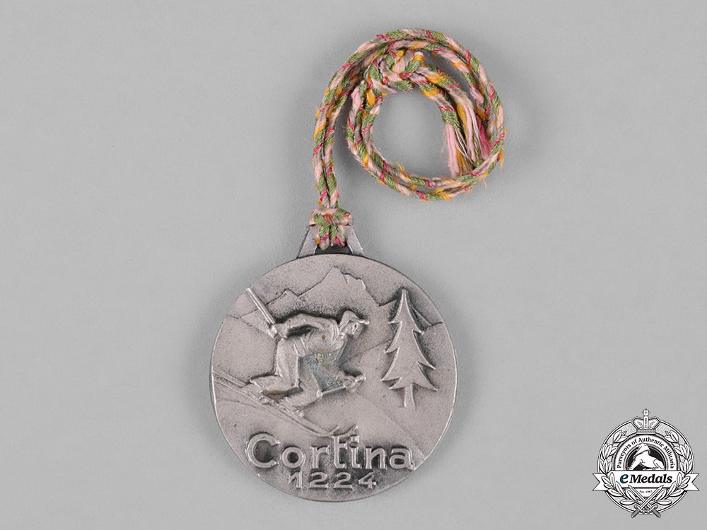 italy,_kingdom,_republic._a_cortina_d'ampezzo1224_skiing_commemorative_medal_c18-047228