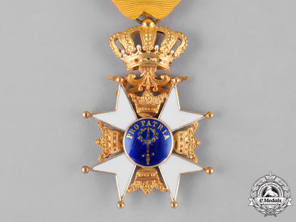 sweden,_kingdom._an_order_of_the_sword_in_gold,_i_class_knight,_c.1963_c18-047268
