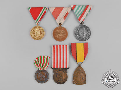 austria,_belgium,_bulgaria,_france,_hungary,_italy._a_lot_of_six_first_war_medals_c18-047305