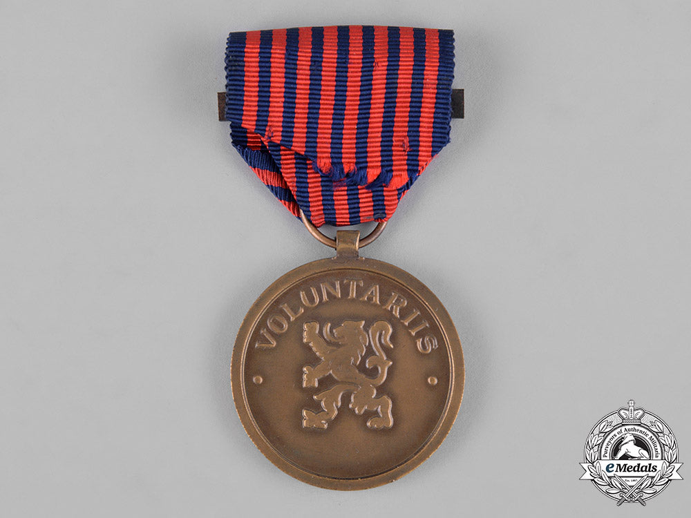 belgium,_kingdom._a_medal_of_the_volunteer,_pugnator,_c.1946_c18-047314