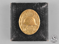 Germany, Wehrmacht. A Cased Gold Grade Wound Badge