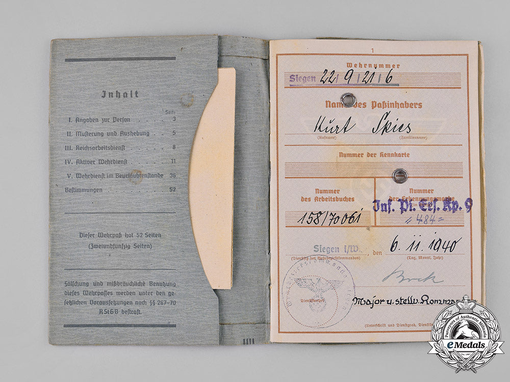 germany,_wehrmacht._a_wehrpaß_belonging_to_gefreiter_kurt_spies_c18-047609