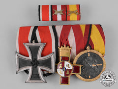 Germany, Wehrmacht. A Second War/Spanish Civil War Medal Bar & Ribbon Bar