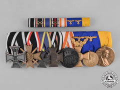 Germany, Wehrmacht. A First And Second War Medal With Ribbon Bar