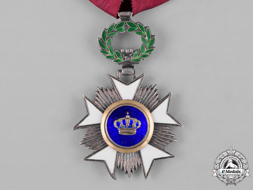 belgium,_kingdom._an_order_of_the_crown,_v_class_knight,_c.1950_c18-047883