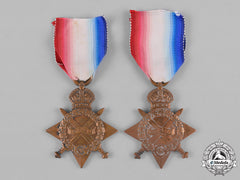 United Kingdom. Two First War 1914-15 Campaign Stars