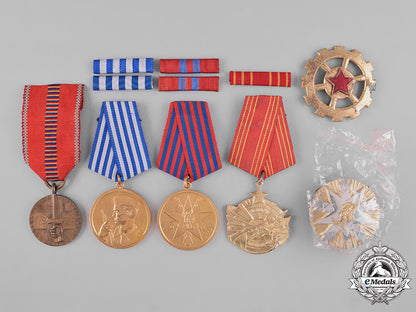 romania,_kingdom;_yugoslavia,_socialist_federal_republic._lot_of_six_awards_c18-048047