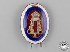 Serbia, Kingdom. An Army Officer's Cap Badge, C. 1915