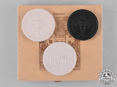 Germany, Weimar. A Set Of Three Commemorative Coins With Case, C.1922