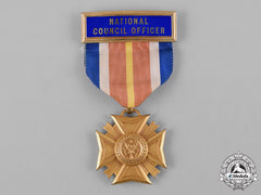 United States. A Veterans Of Foreign Wars Of The United States National Council Officer's Membership Badge