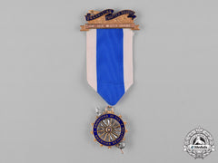 United States. A Daughters Of The American Revolution Membership Badge In Gold, By Caldwell, C.1910