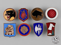 United States. Fifty-One Regimental Insignia Badges