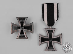 Germany, Imperial. Two Iron Crosses, I And Ii Classes