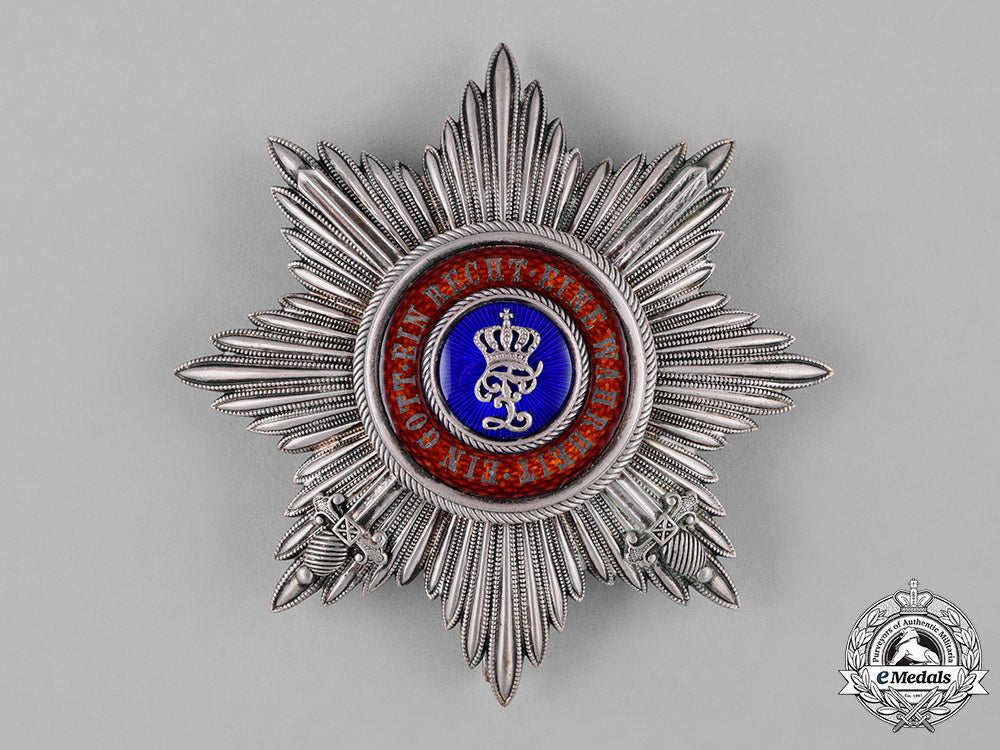 oldenburg,_grand_duchy._a_house&_merit_order_of_duke_peter_friedrich_ludwig,_i_class_grand_cross_with_swords,_by_b.knauer,_c.1914_c18-048578