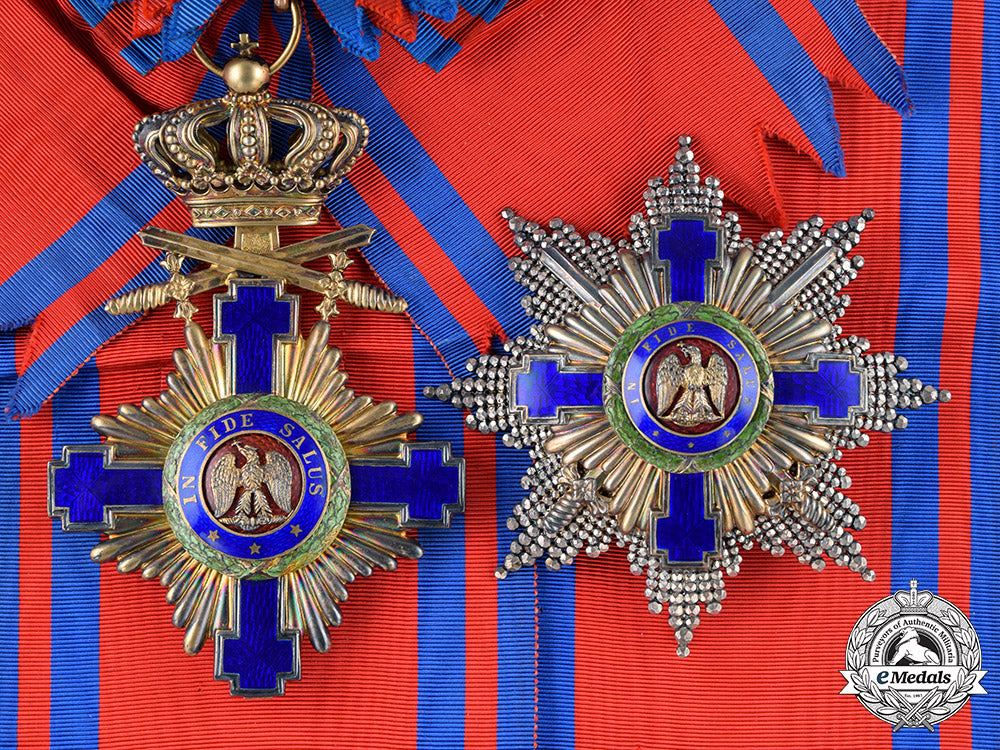 romania,_kingdom._an_order_of_the_star,_grand_cross_with_swords,_by_joseph_resch,_c.1925_c18-048636
