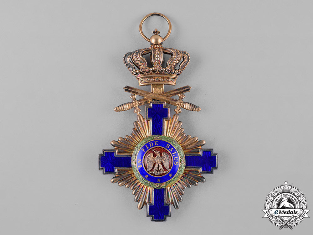 romania,_kingdom._an_order_of_the_star,_grand_cross_with_swords,_by_joseph_resch,_c.1925_c18-048638