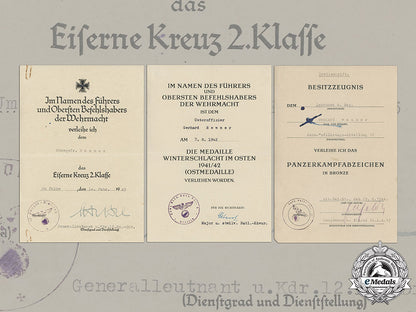 germany,_heer._a_collection_of_award_documents_to_panzer_reconnaissance_leutnant_gerhard_renner_c18-048766_1