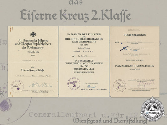 germany,_heer._a_collection_of_award_documents_to_panzer_reconnaissance_leutnant_gerhard_renner_c18-048766_1