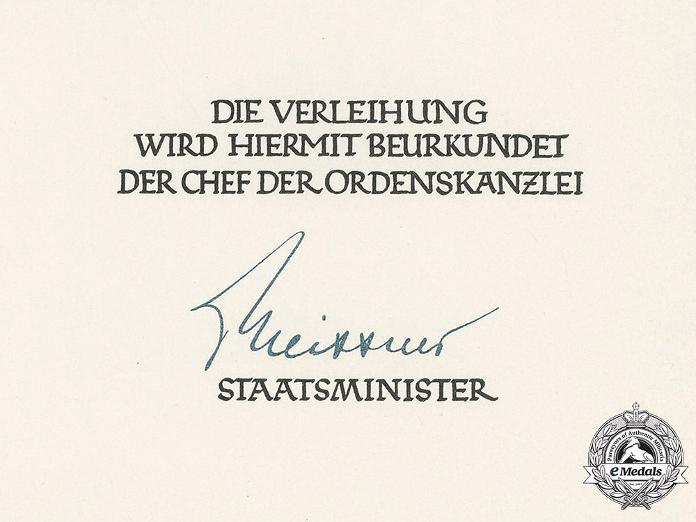 germany,_wehrmacht._an_eagle_medal_of_merit_with_swords_document_to_don_aastasio_correa_alvarez,_c.1939_c18-048777