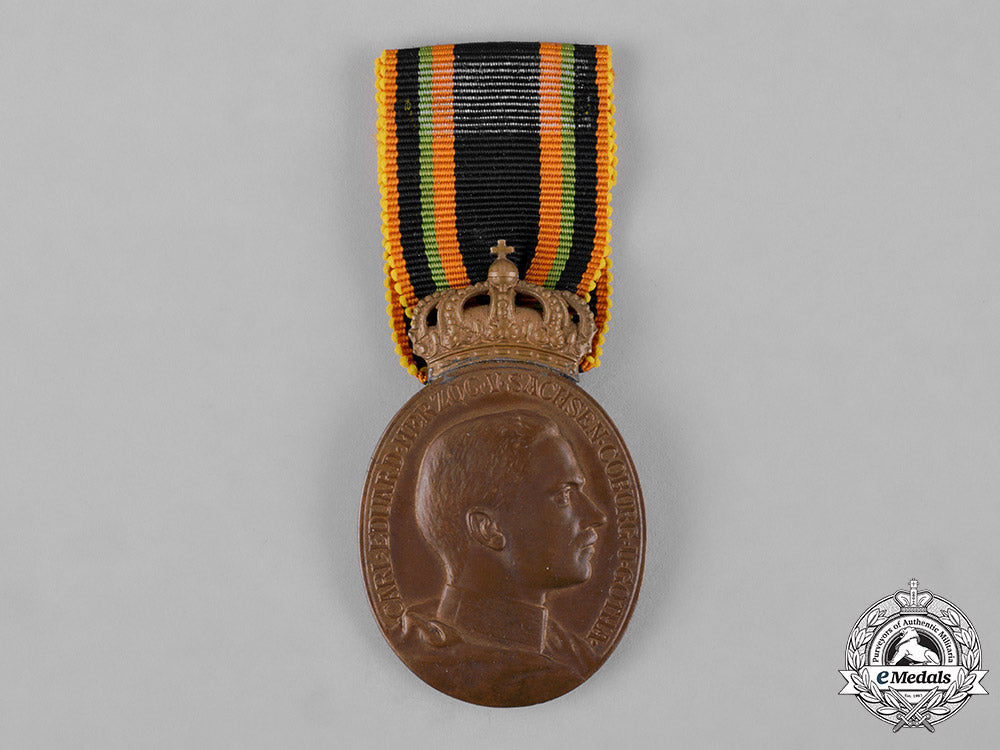 saxe-_coburg_and_gotha,_duchy._a_service_medal,_bronze_grade,_c.1916_c18-048821