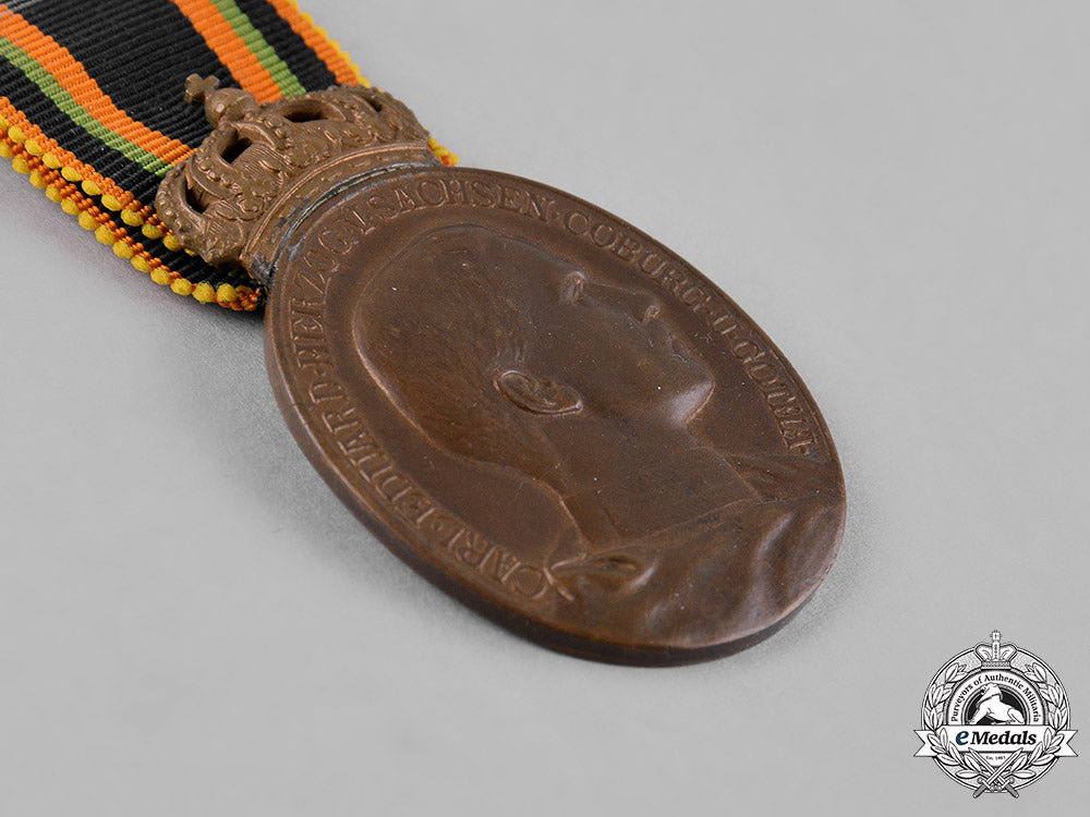 saxe-_coburg_and_gotha,_duchy._a_service_medal,_bronze_grade,_c.1916_c18-048824