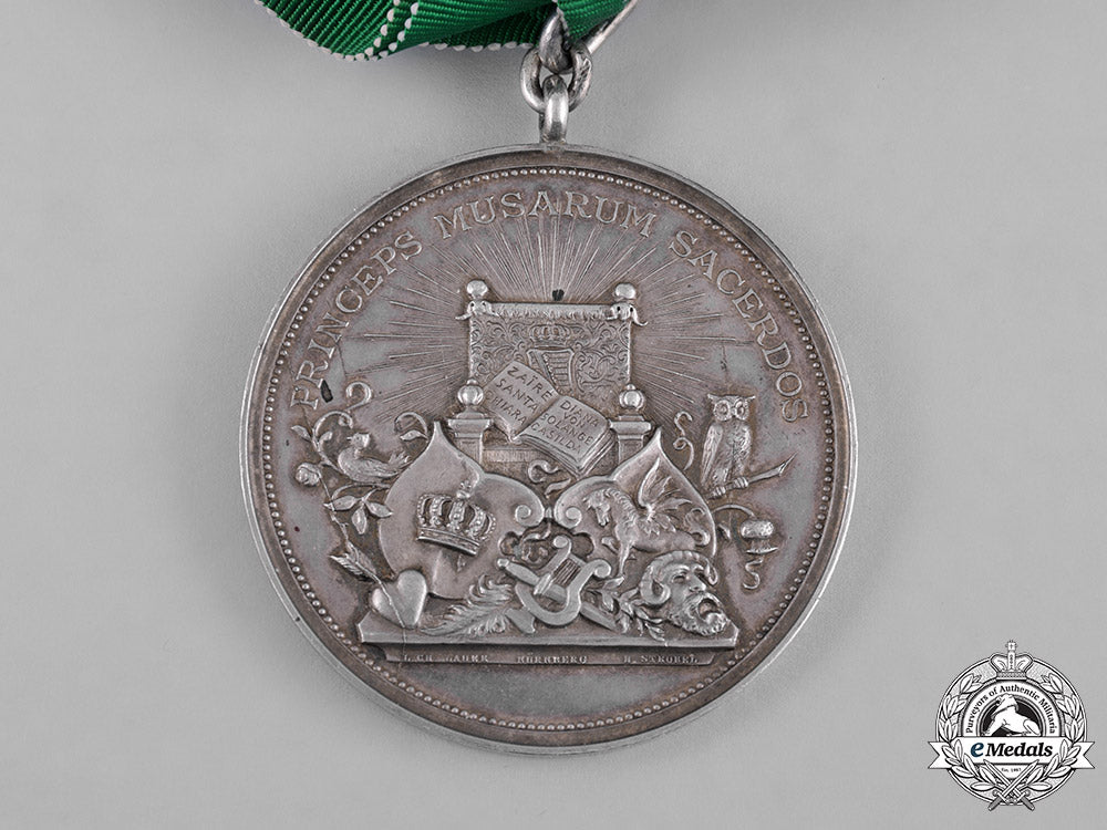 saxe-_coburg_and_gotha,_kingdom._a_duke_ernst_medal,_silver_grade,_by_l._christian_lauerm,_c.895_c18-048868_1_1_1