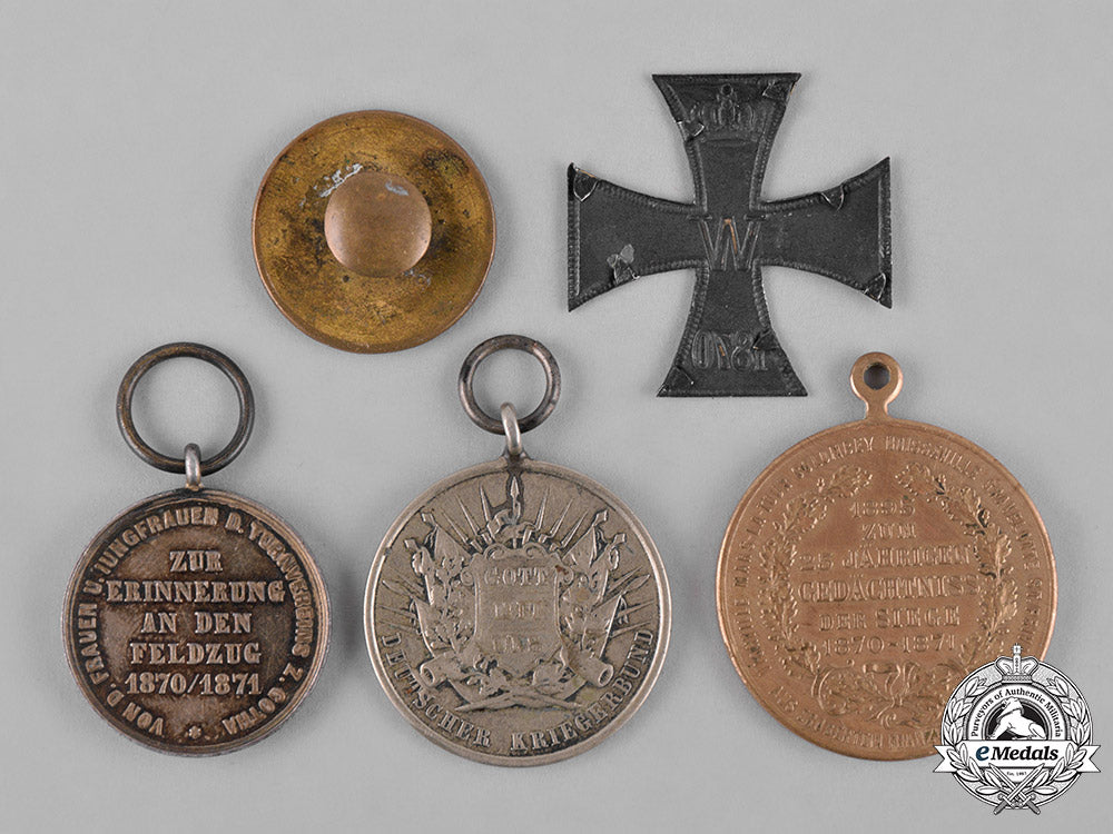 germany,_imperial._a_lot_of_franco-_prussian_war_commemorative_medals_c18-048965