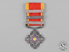 China, Manchukuo, Japanese Occupation. An Order Of The Pillars Of State, Vi Class, C.1940