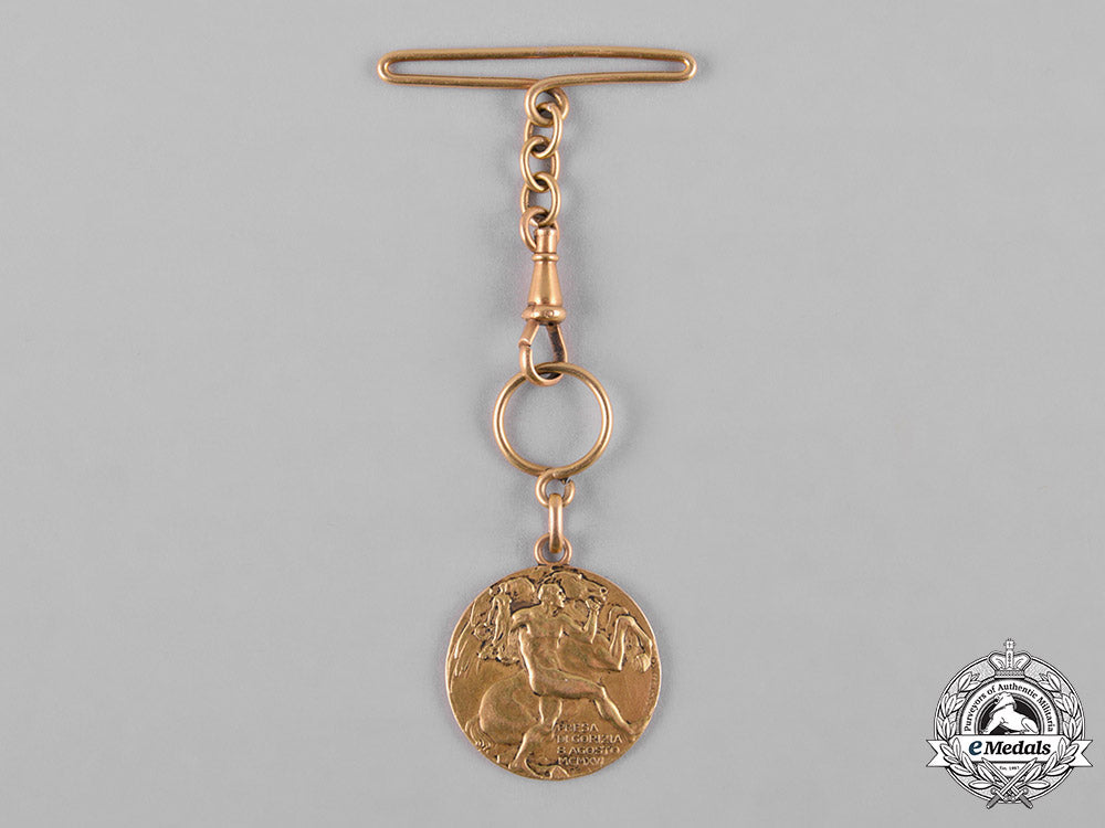 italy,_kingdom._a_taking_of_gorizia_commemorative_medal_with_fob_in_gold,_c.1916_c18-049290