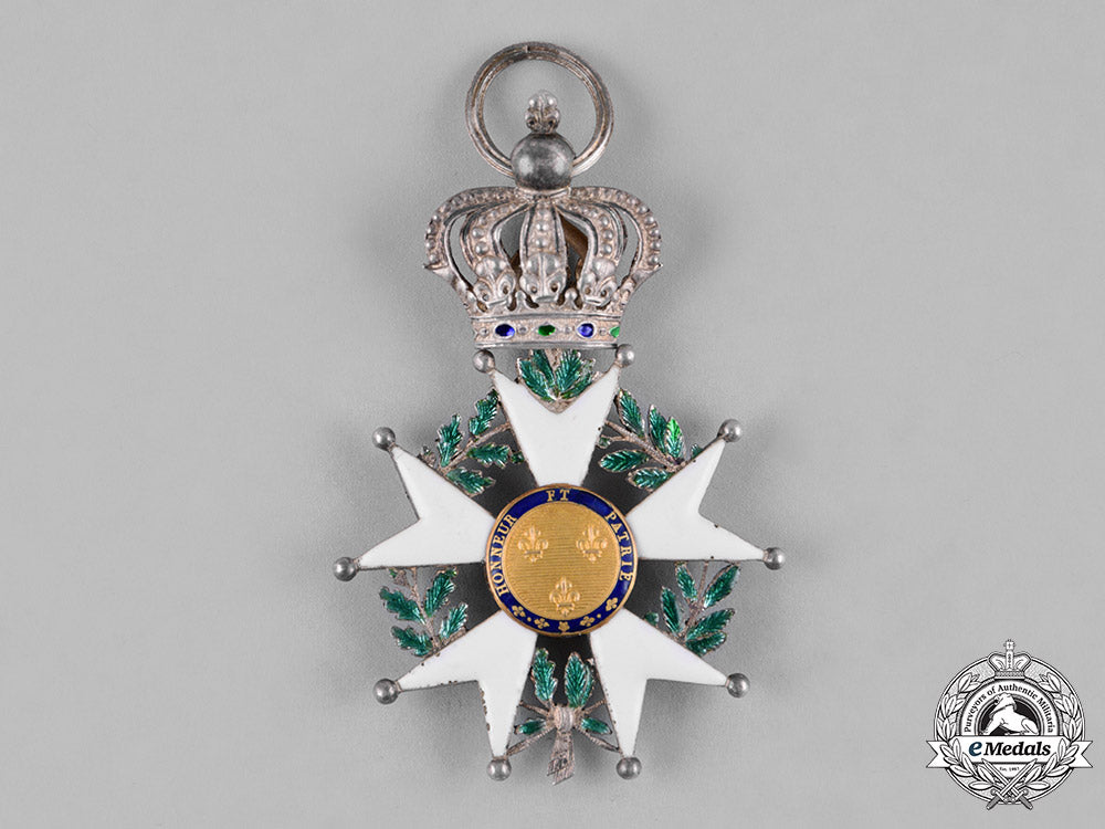 france,_ii_restoration._a_national_order_of_the_legion_of_honour,_v_class_knight,_c.1820_c18-049304