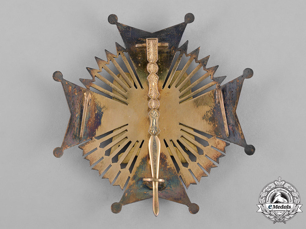 spain,_franco_period._an_order_of_cisneros,_i_class_grand_cross_star,_c.1955_c18-049453