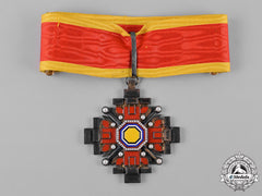 China, Manchukuo, Japanese Occupation. An Order Of The Pillars Of State, Iii Class Commander, C.1940