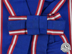 United Kingdom. A Royal Victorian Order, I Class Grand Cross Sash